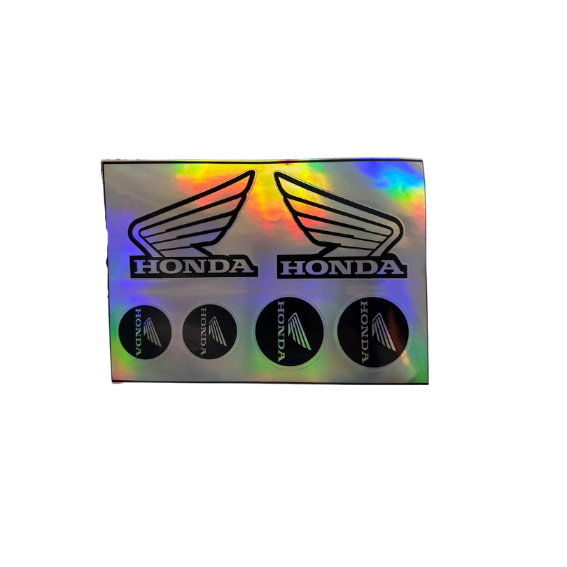 Hologram Honda Sticker